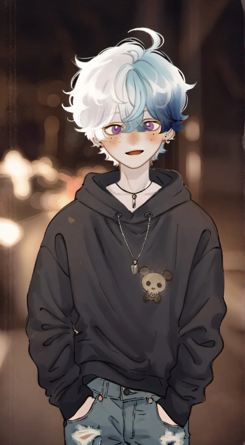 ai character: Childhood AU background