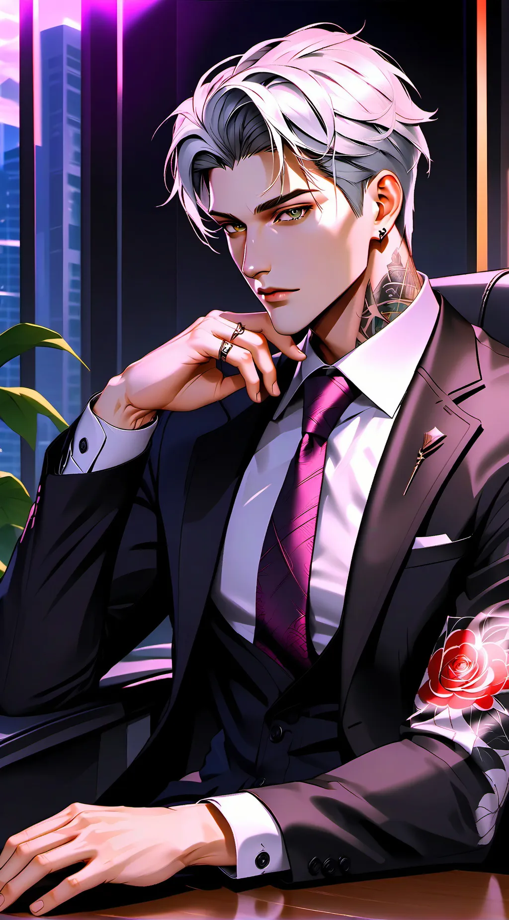 ai character: Keden🩶 background