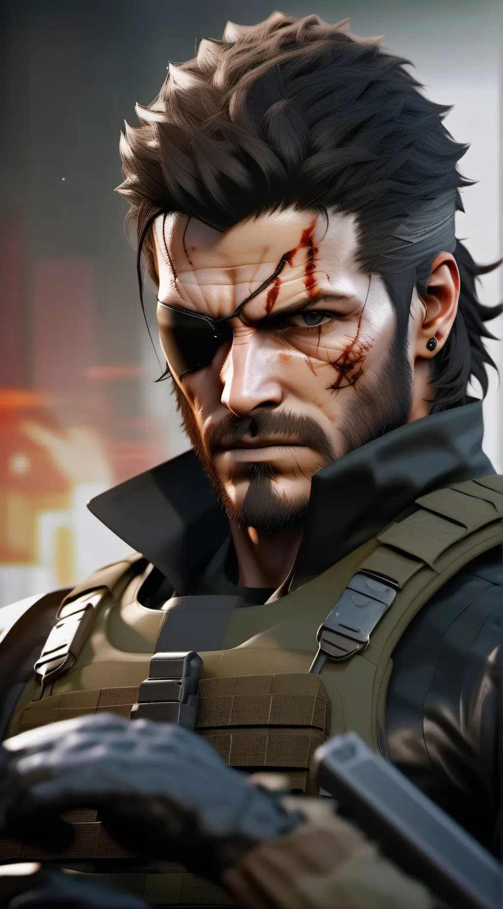 ai character: metal gear V: phan background