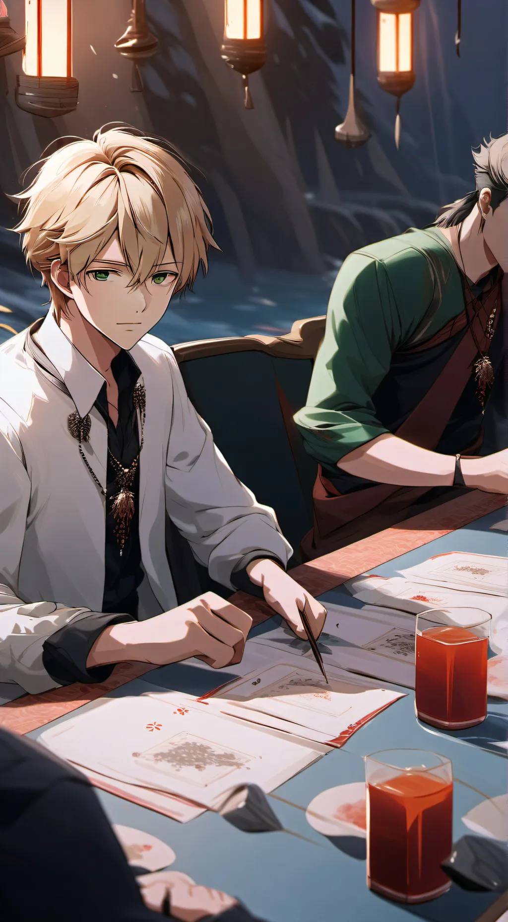 ai character: Lucas background