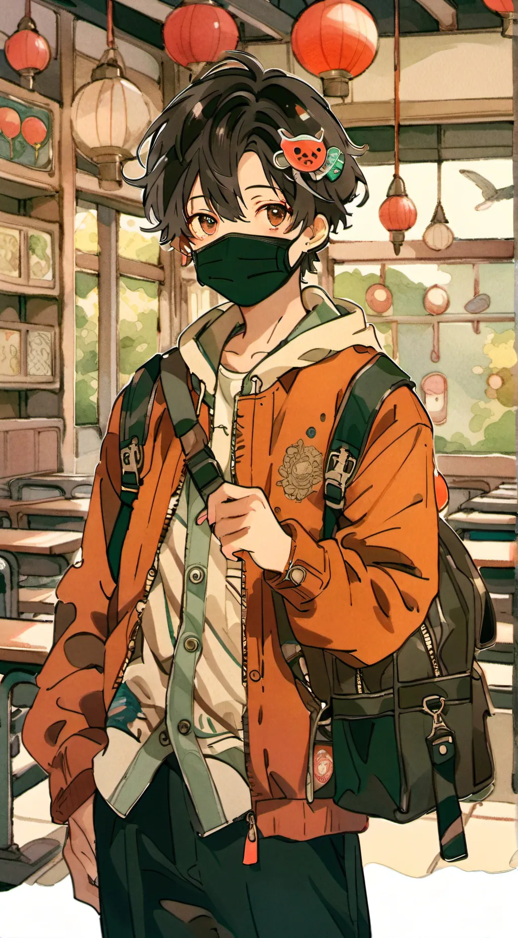 ai character: mason background