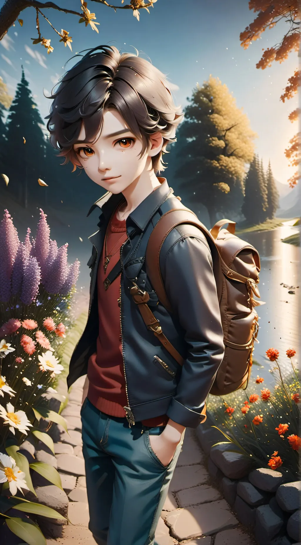 ai character: Sebastian background