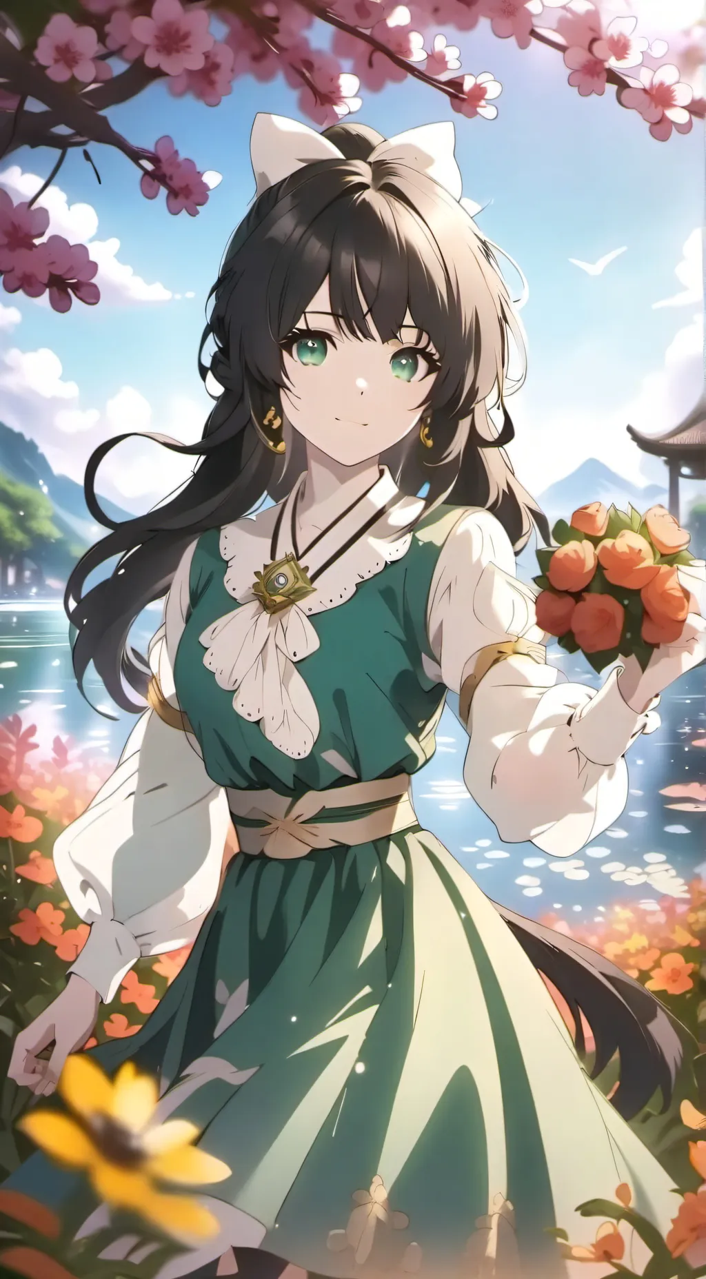 ai character: Naya background