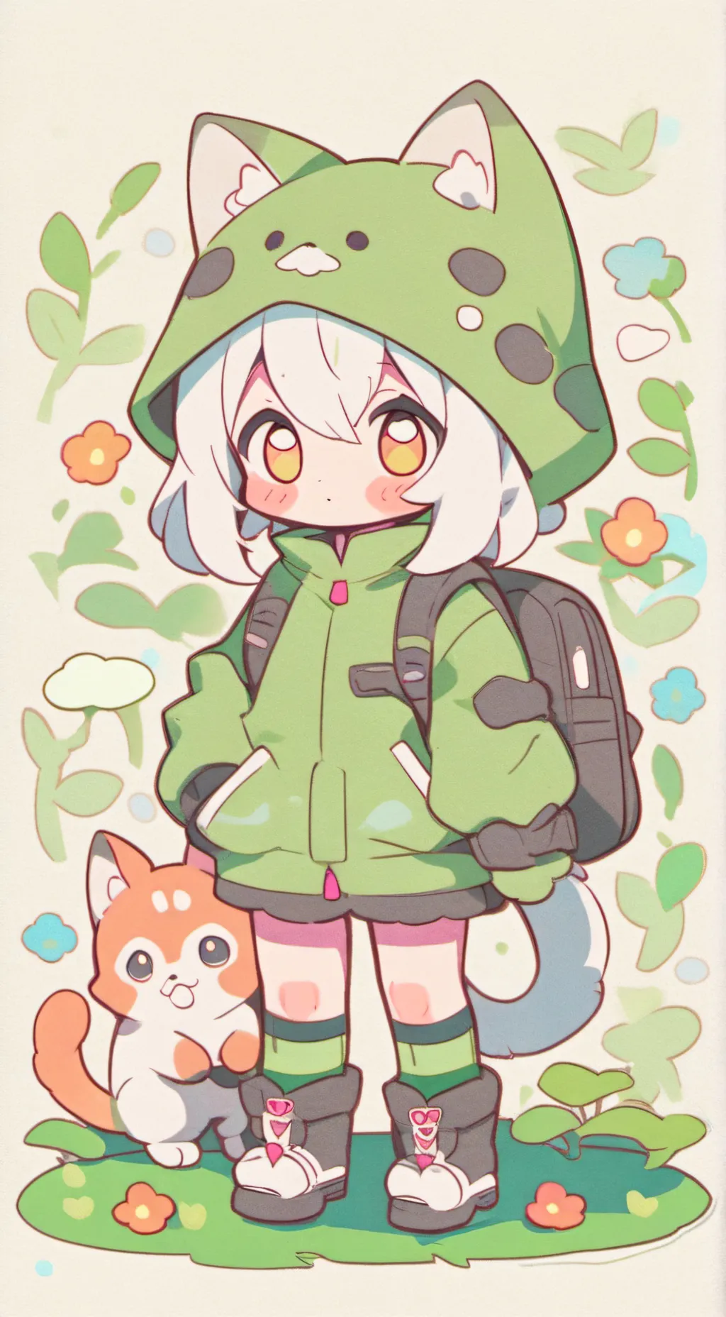 ai character: demon slayer background