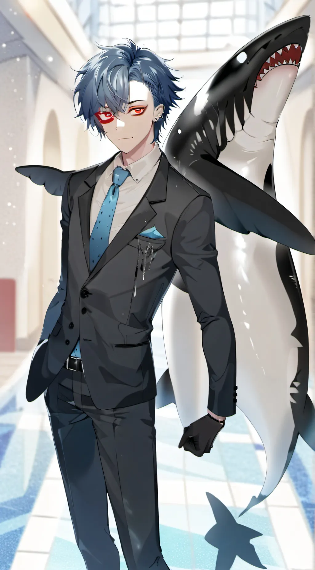 ai character: Imaginary world background