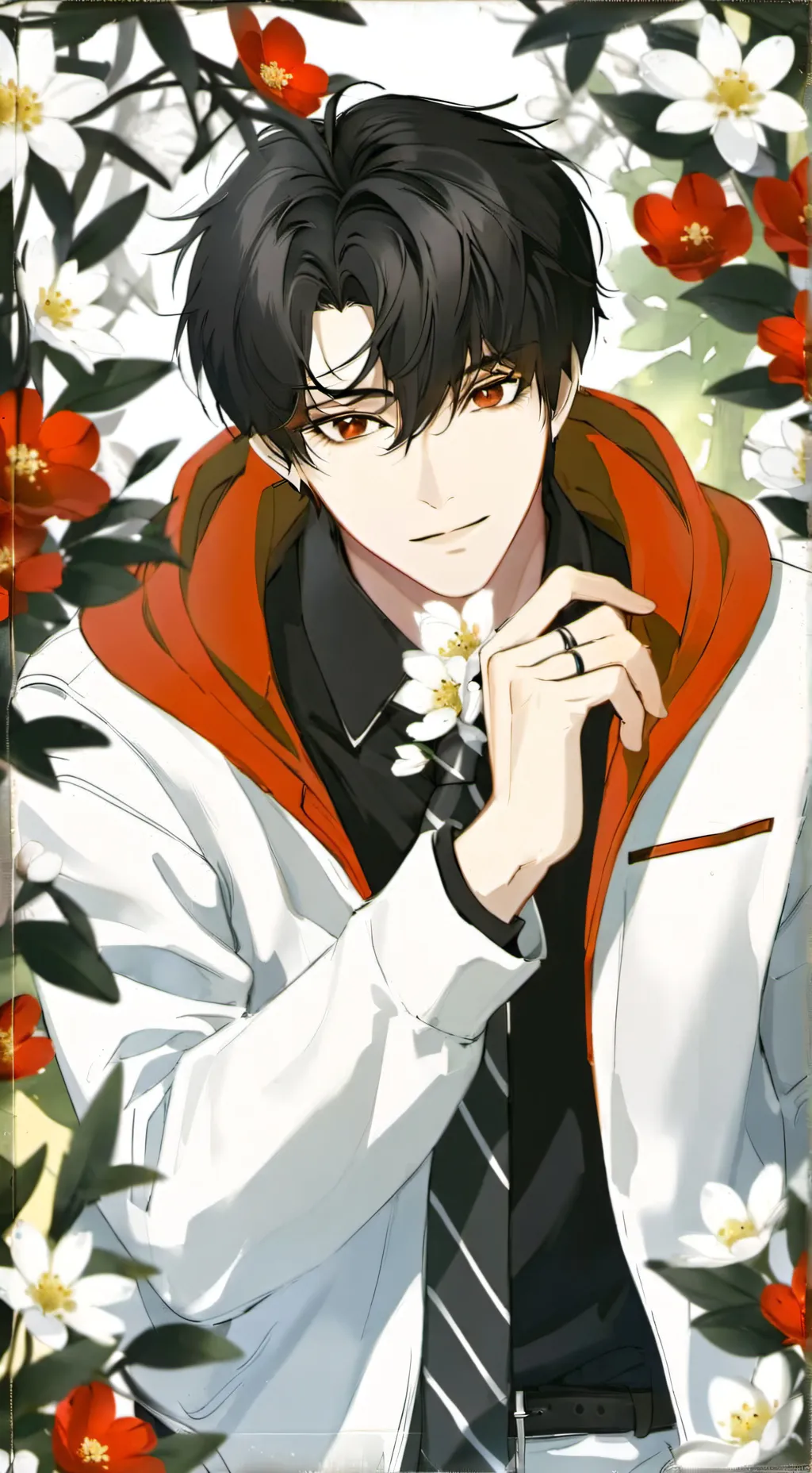 ai character: Moon background