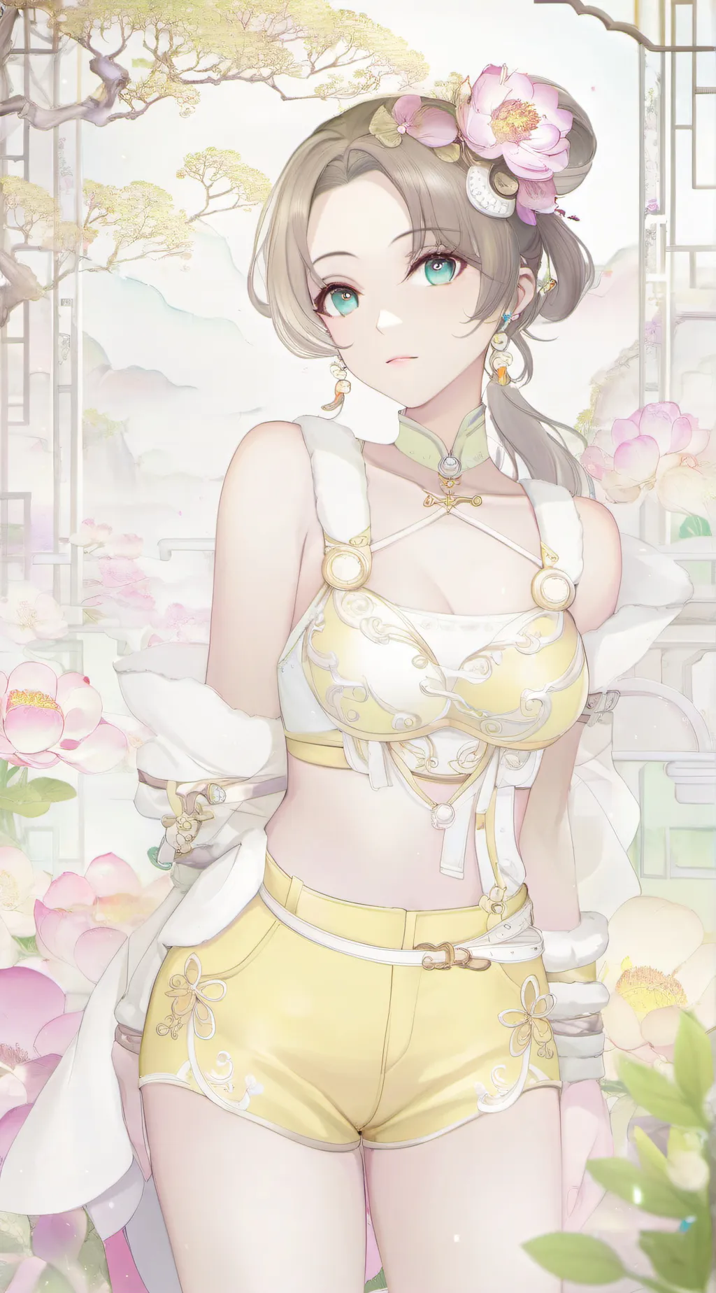 ai character: Himawari Miyashita background