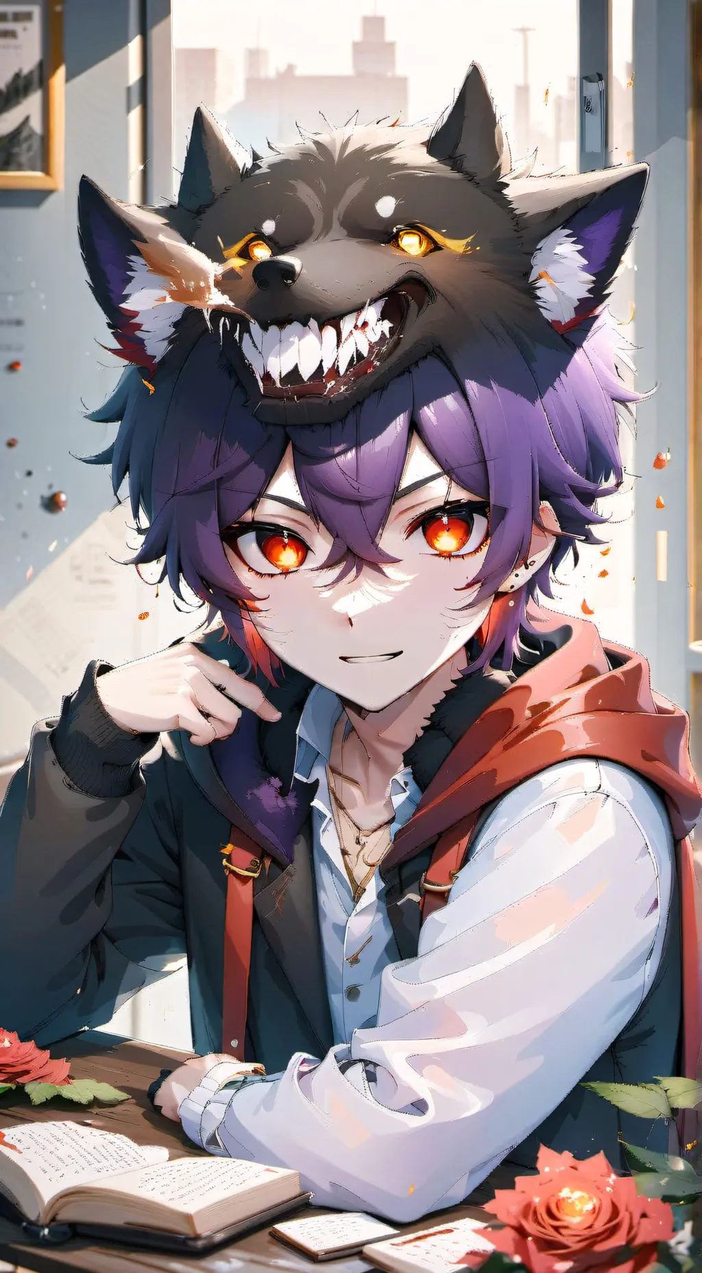 ai character: Adrian background