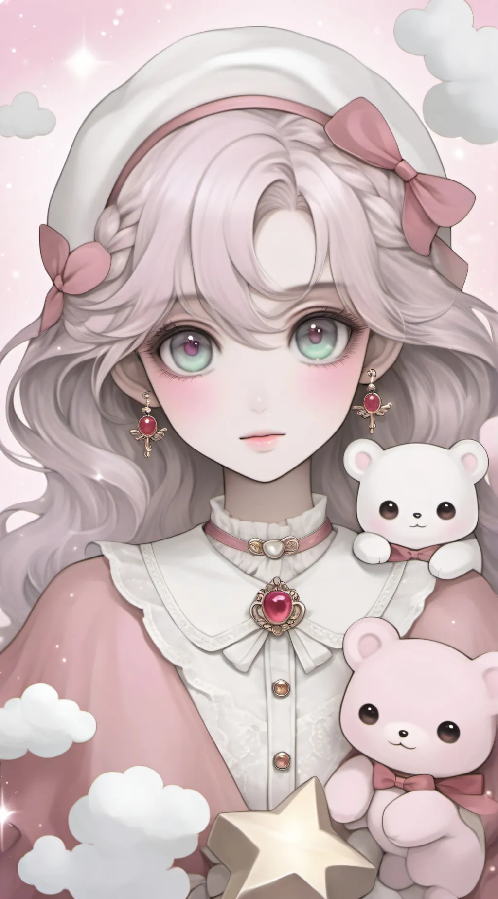 ai character: descendants background