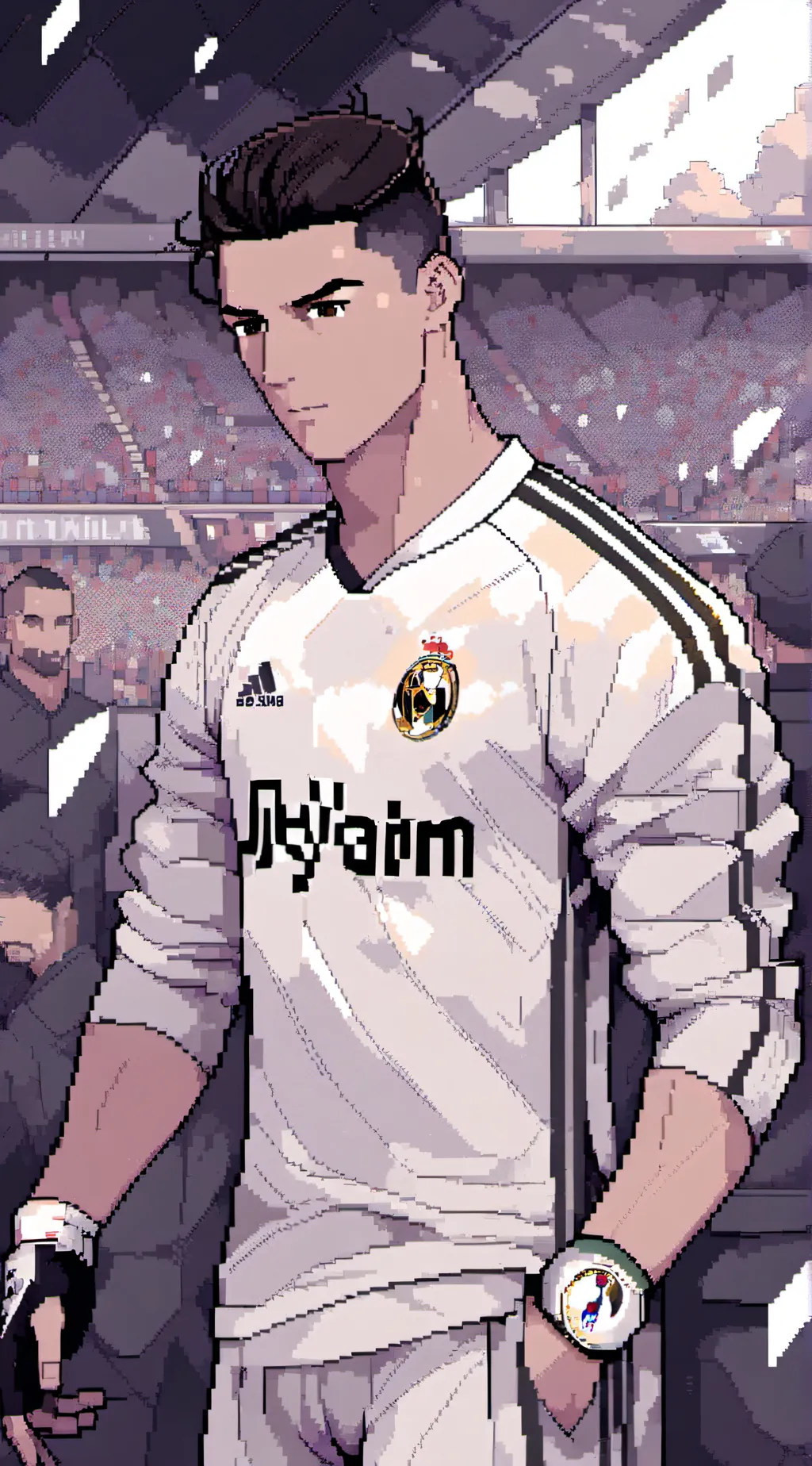 ai character: Cristiano Ronaldo background