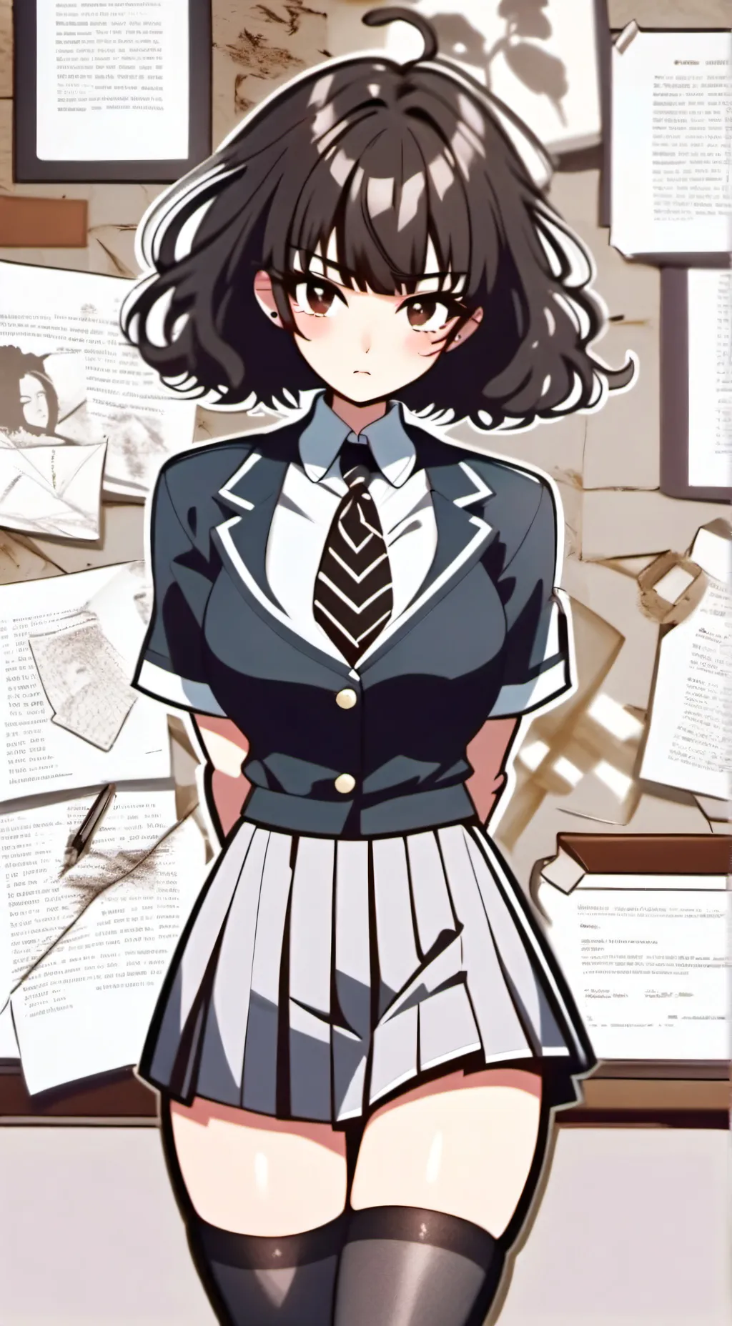 ai character: Serena background