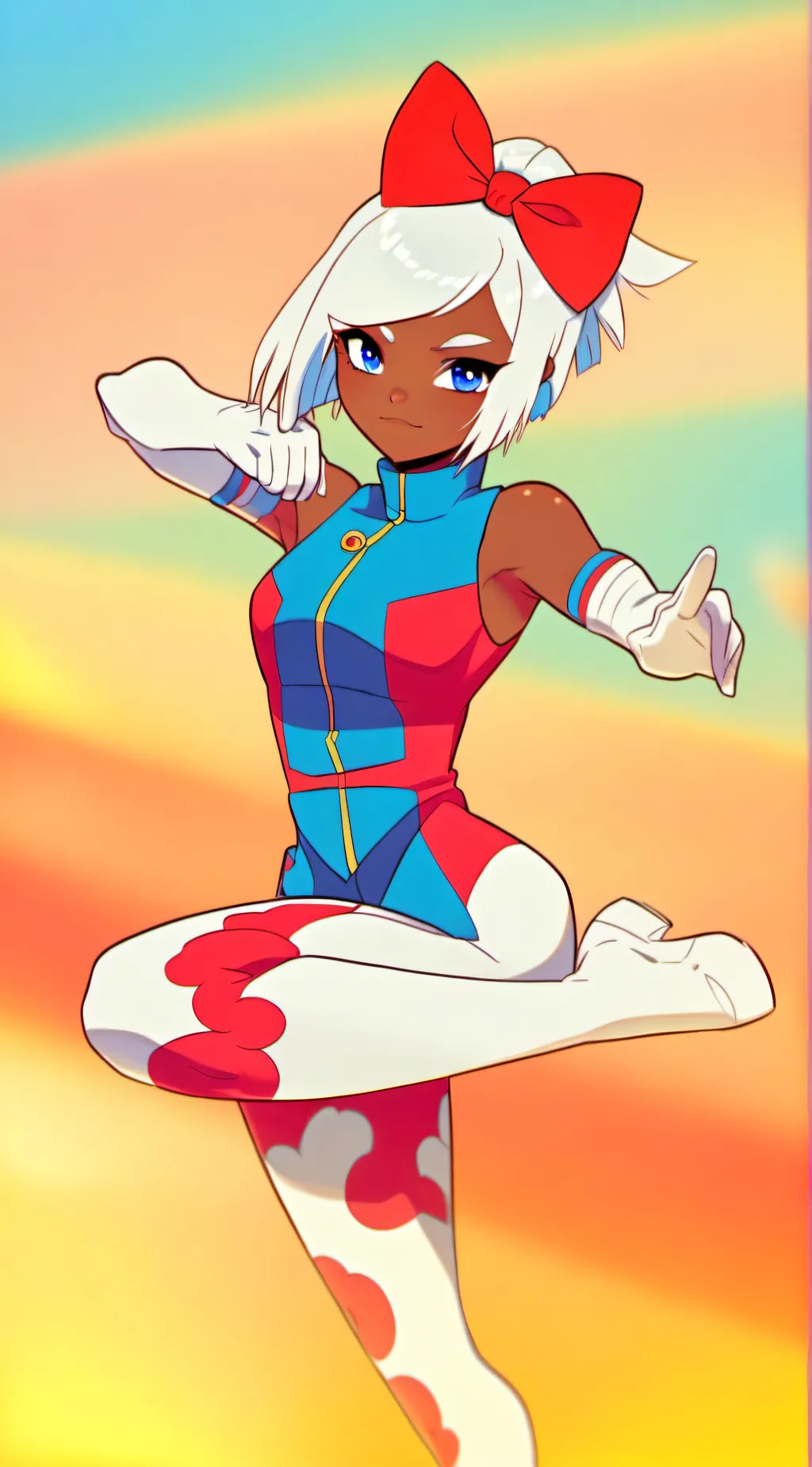 ai character: Audrey  background