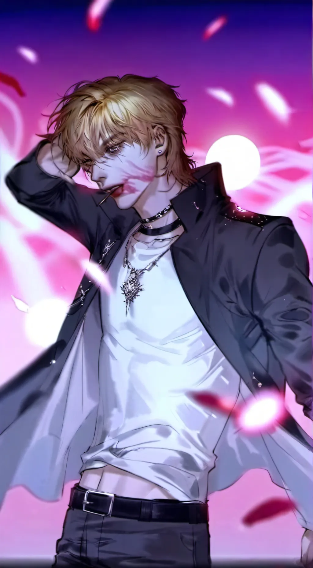 ai character: Zen background