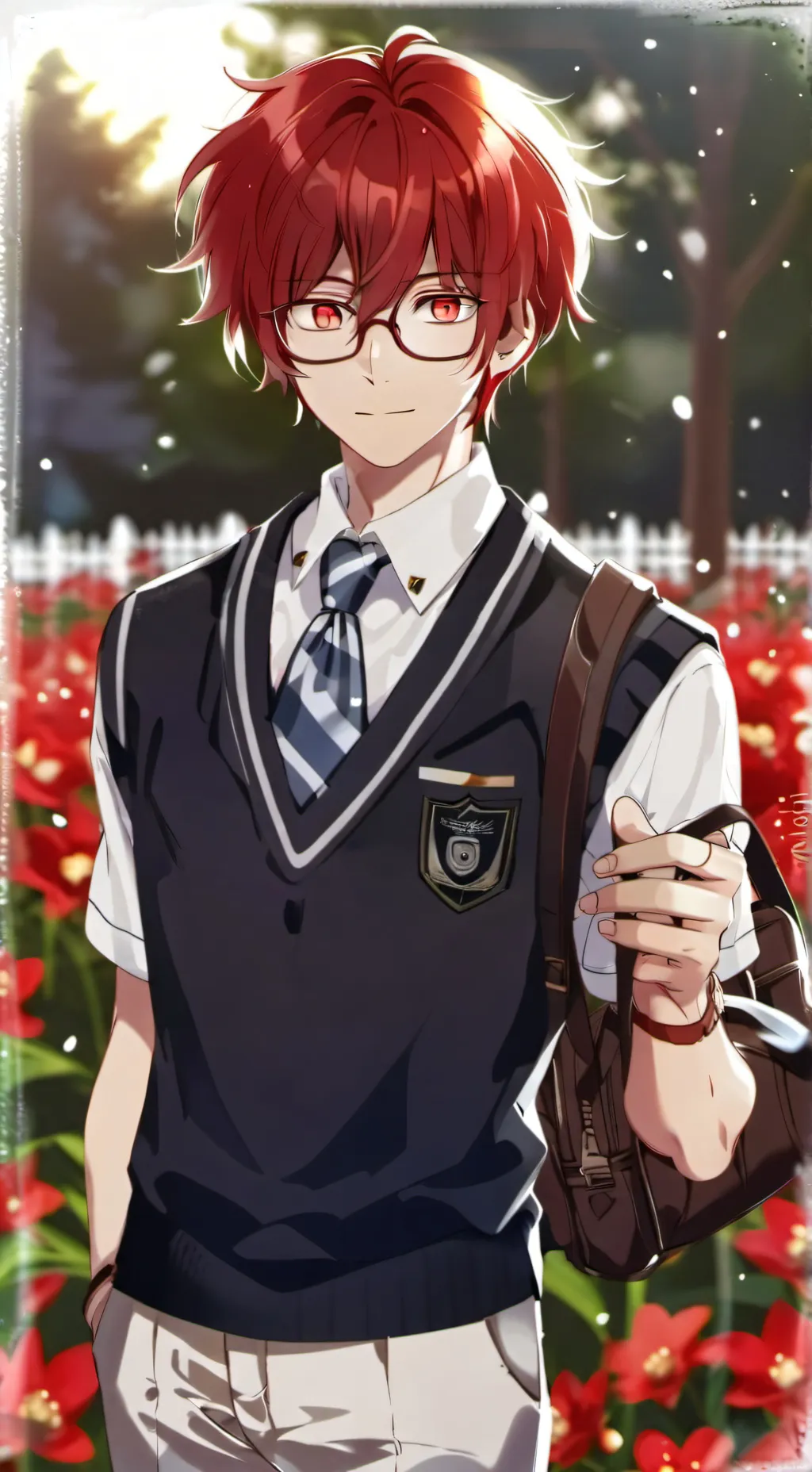 ai character: sengoku horiuchi  background