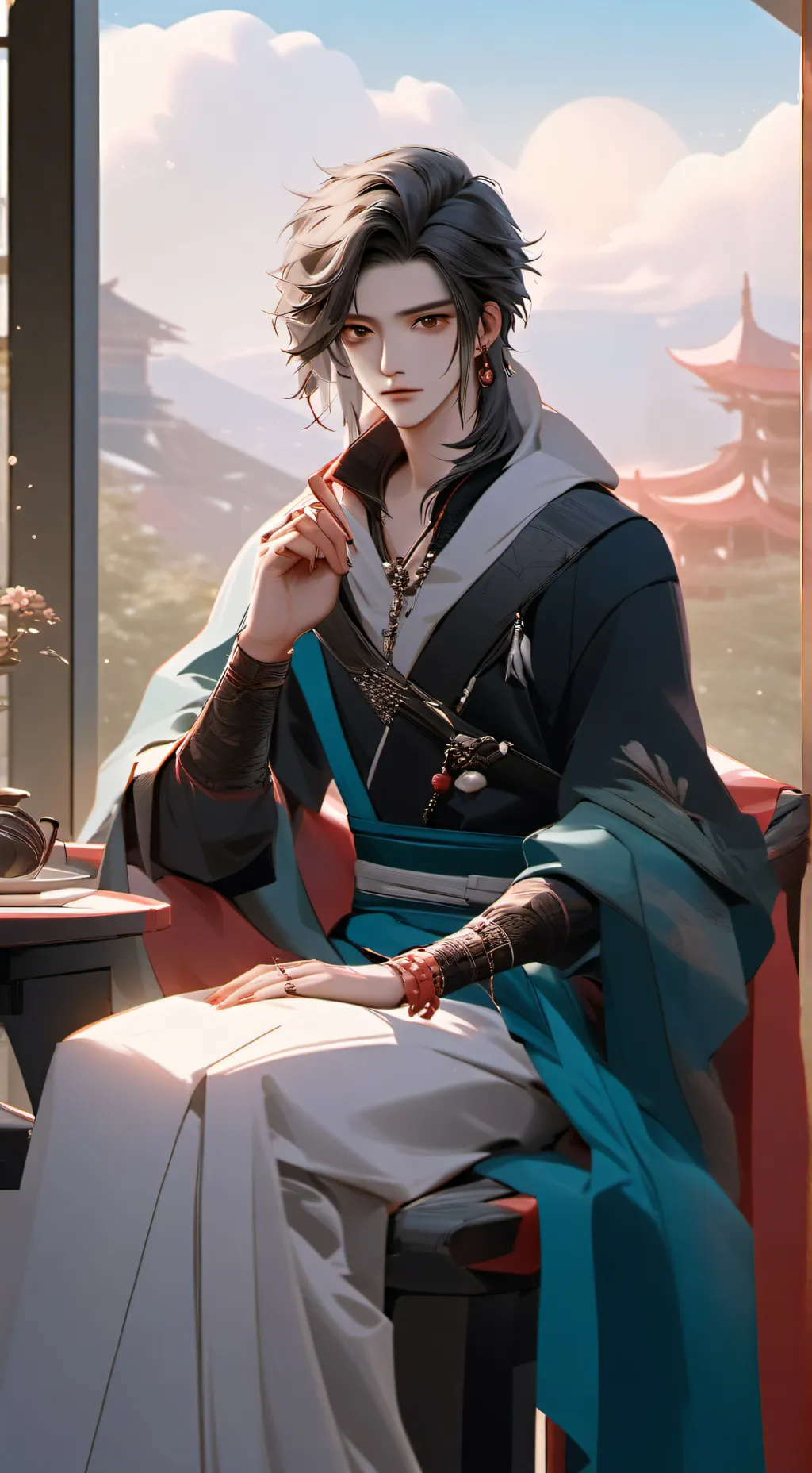 ai character: Jiāng background