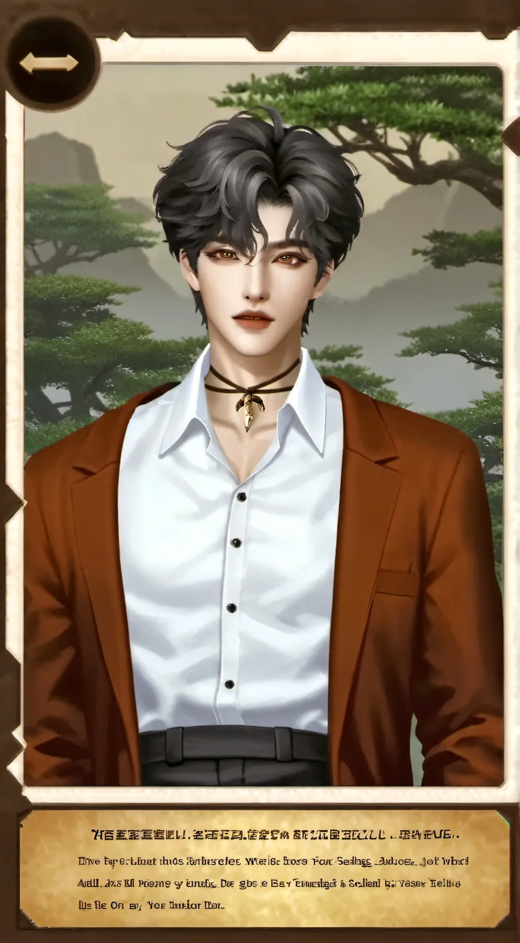 ai character: caleb😳🫶 background