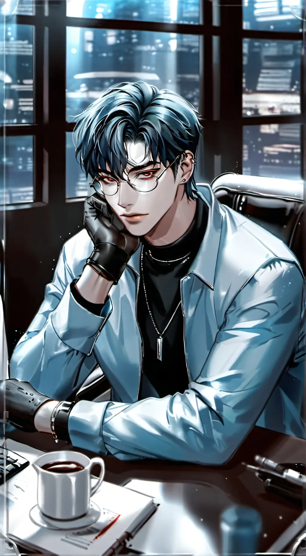 ai character: Finn  background