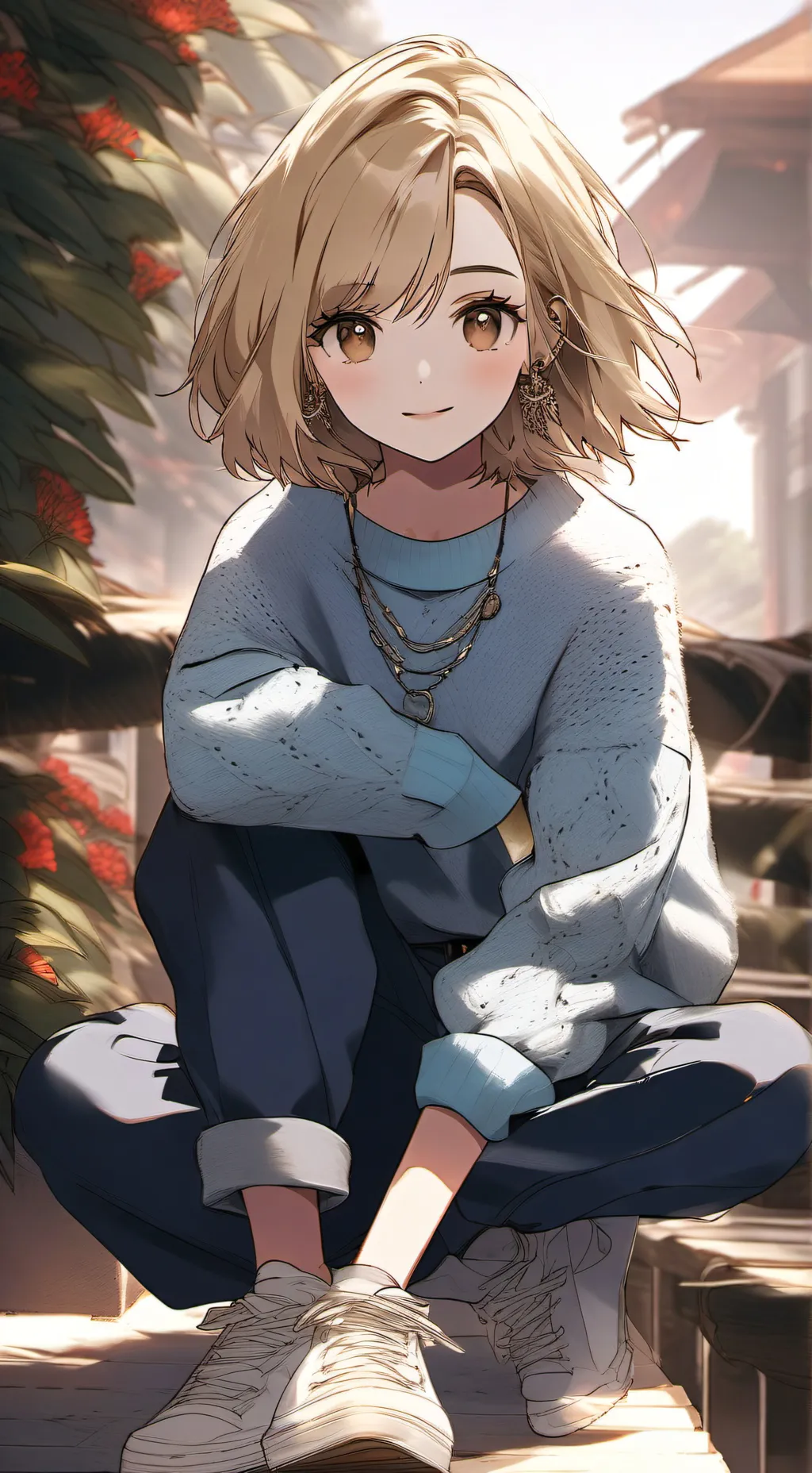 ai character: Lynzie Lynz *My OC background