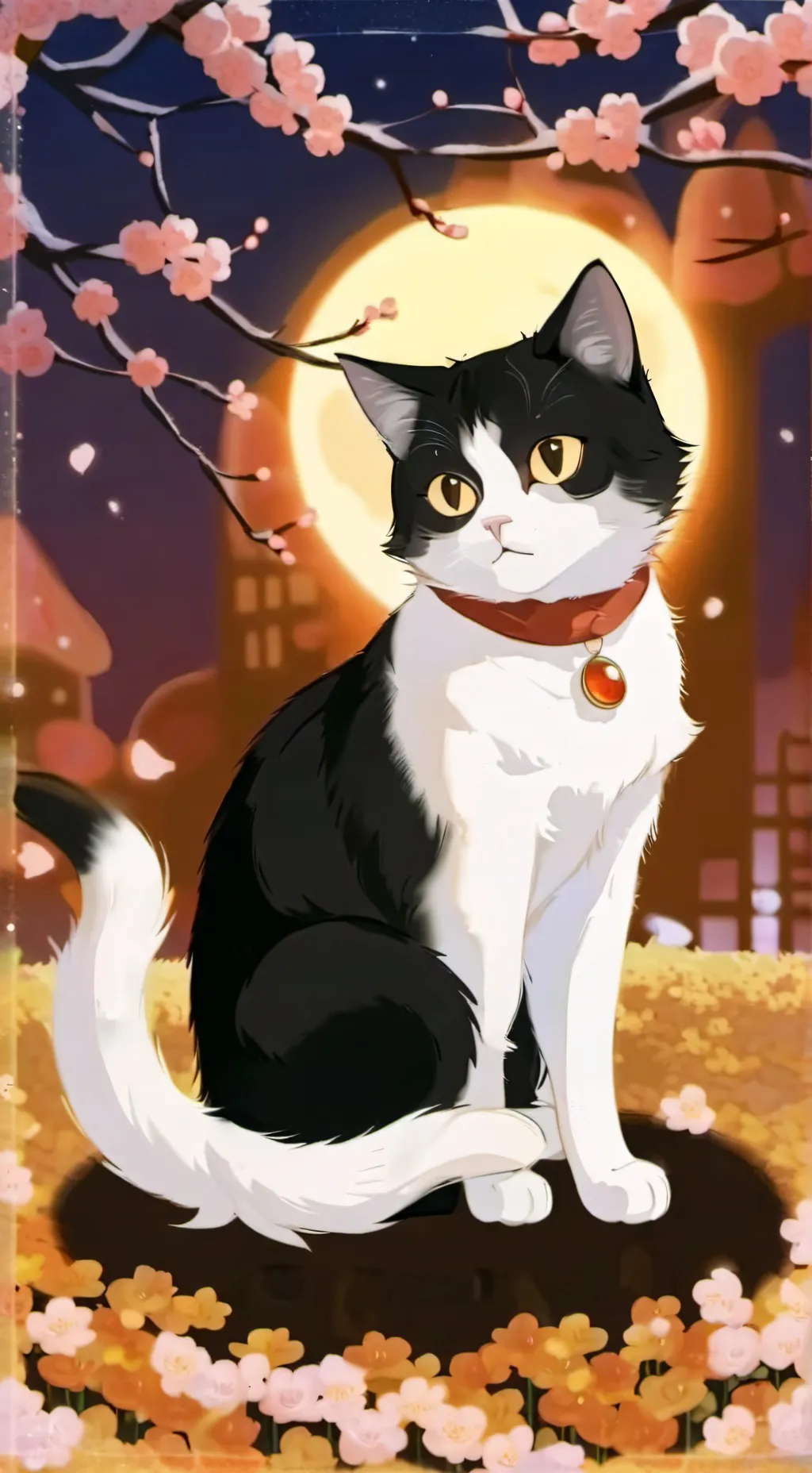 ai character: Mha Cat background