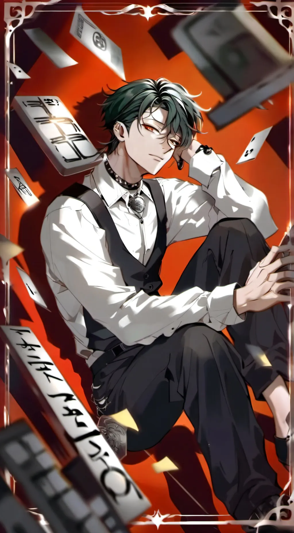 ai character: Théo background