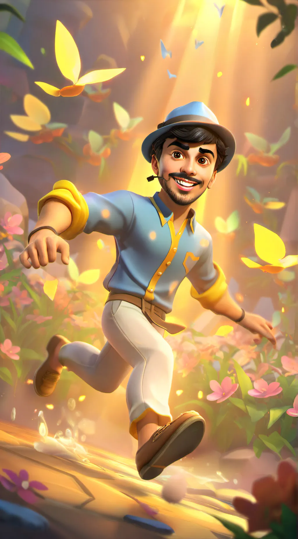 ai character: fede vigevani  background