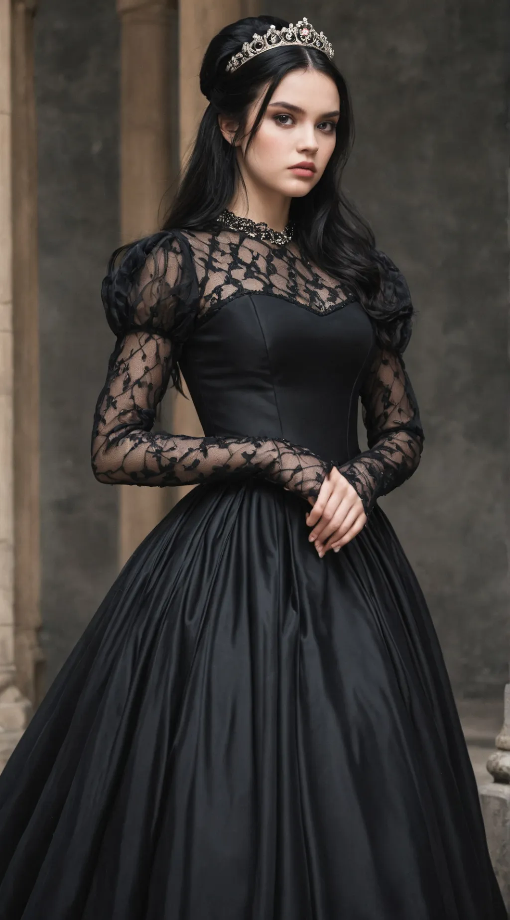 ai character: Queen Onyx background