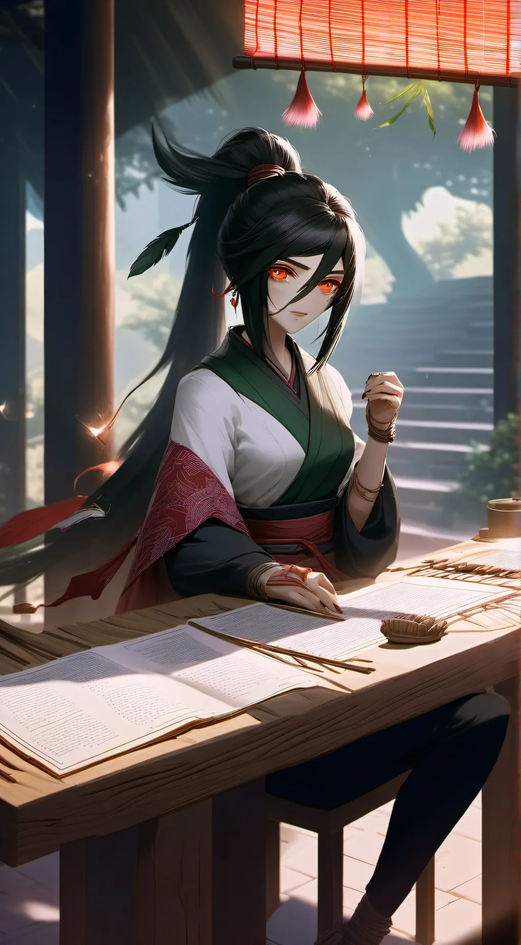ai character: Votre Mentor Akali background