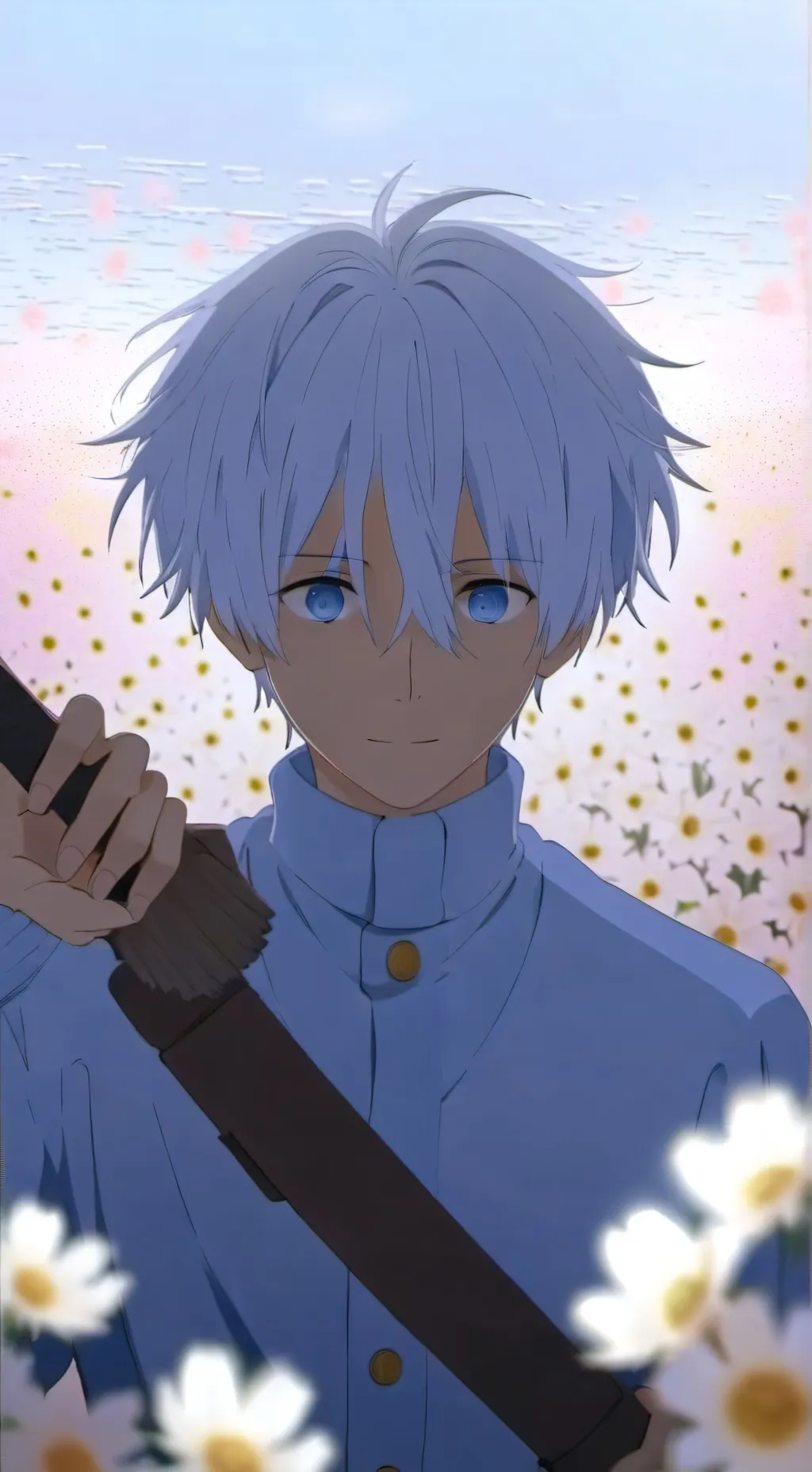 ai character: gojo boyfriend background