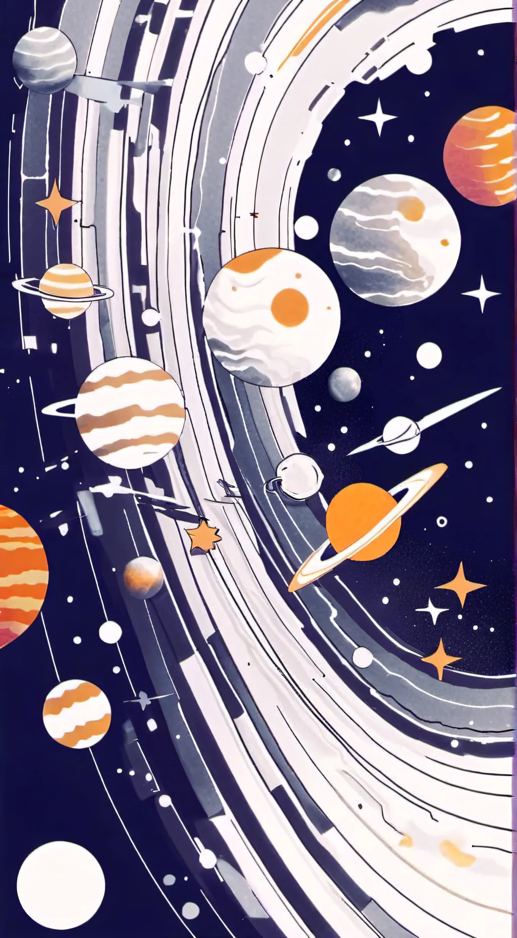 ai character: 💫Space Punkz!🪐 background