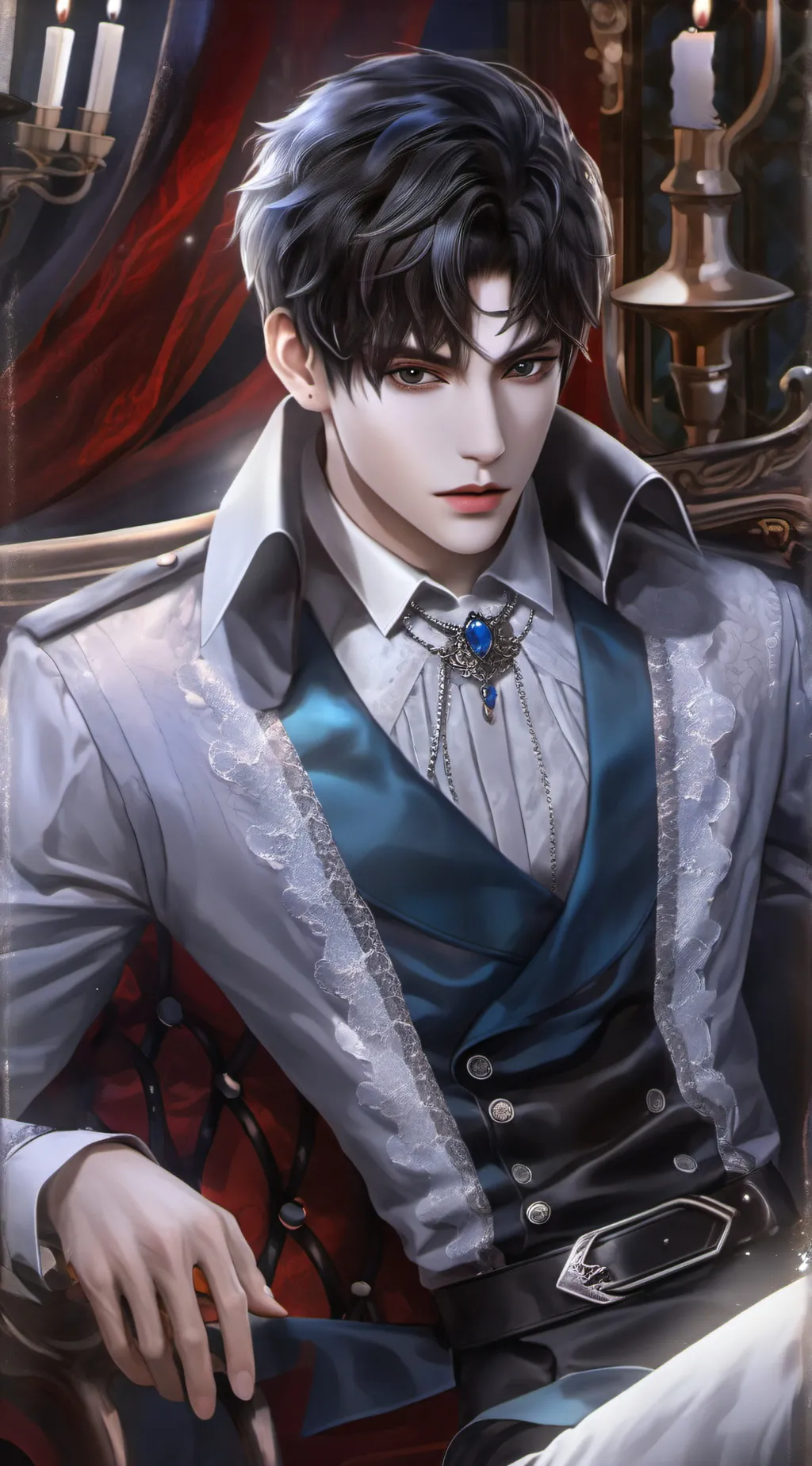 ai character: Gabriel Gardenia background