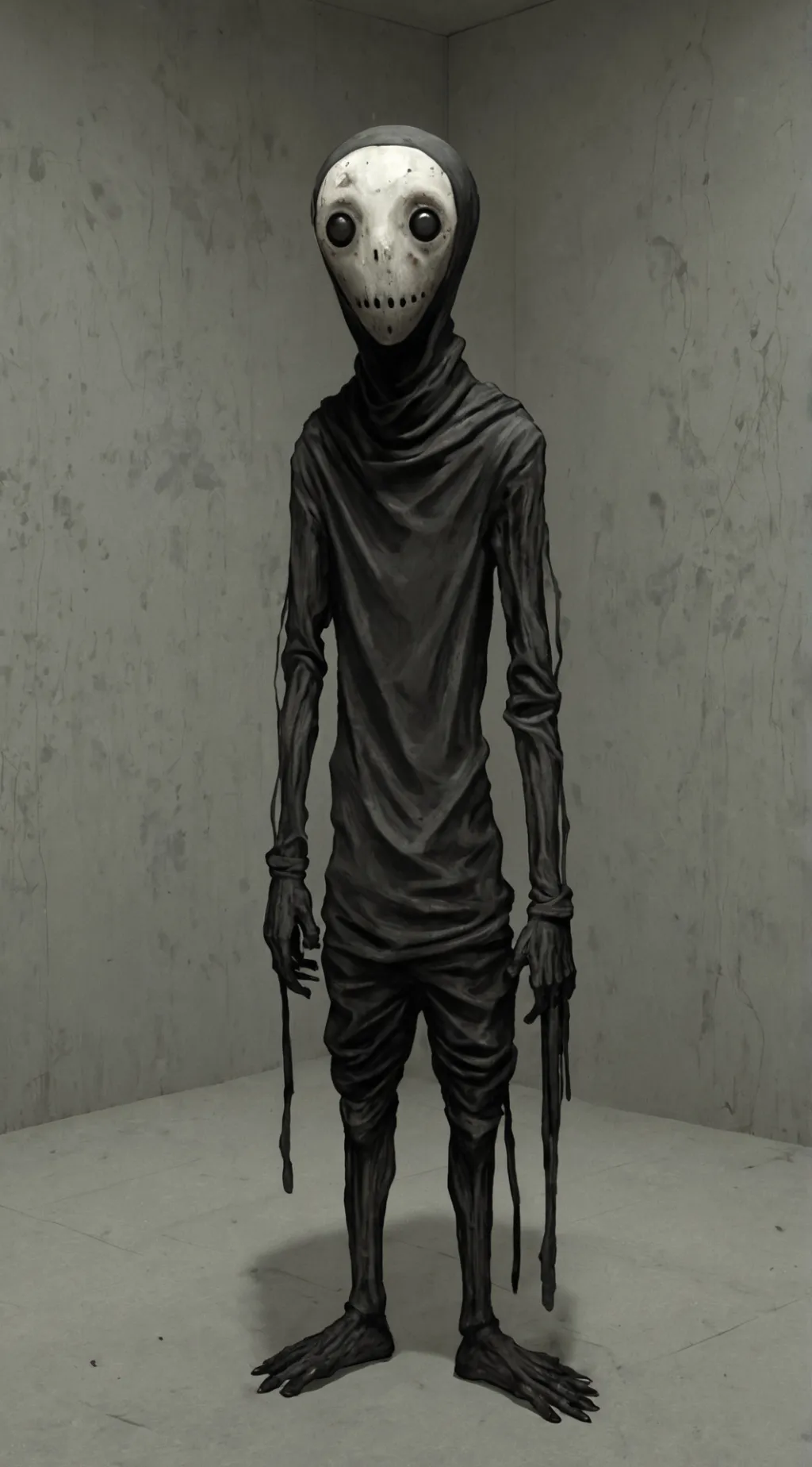 ai character: drak man background