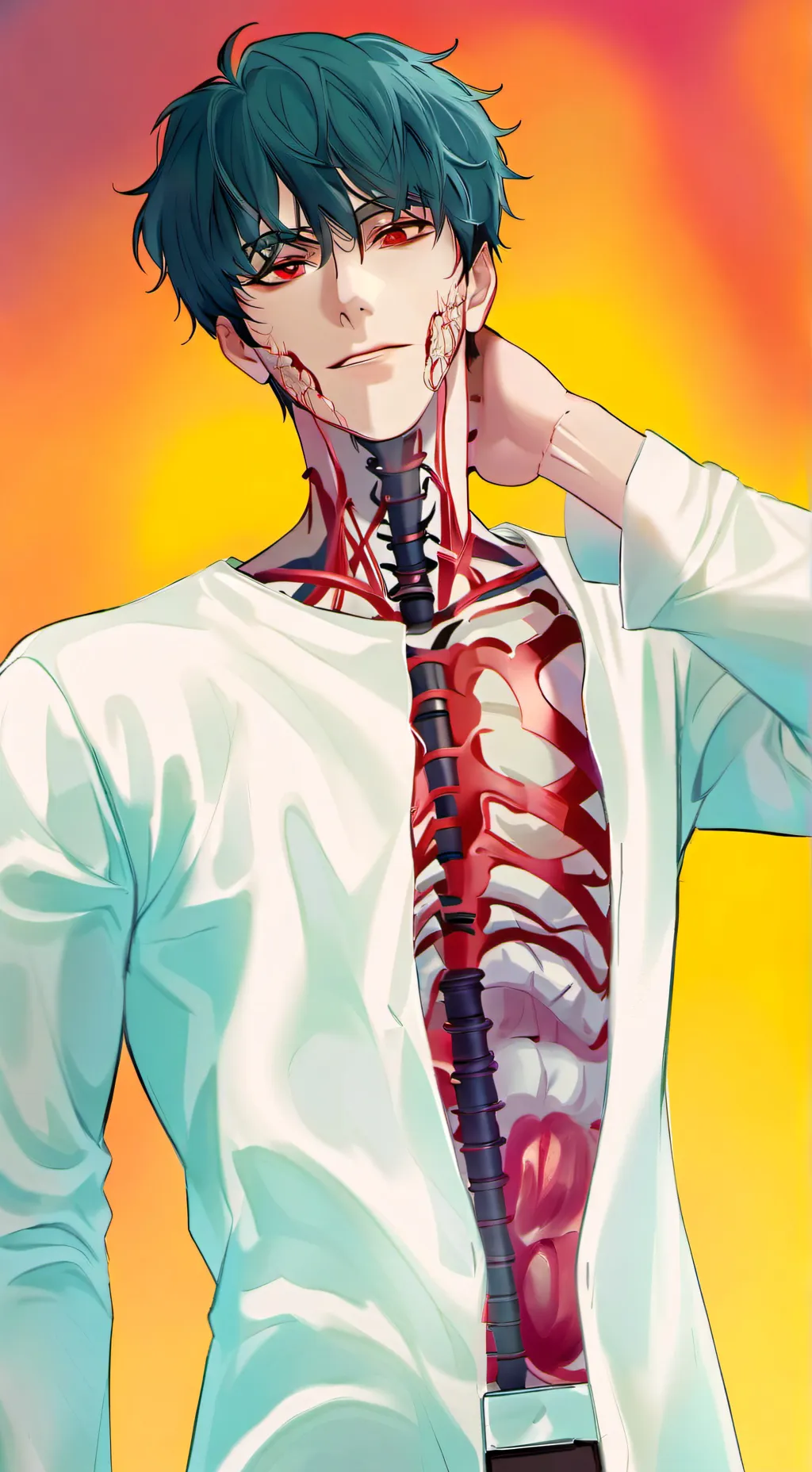 ai character: Evan background