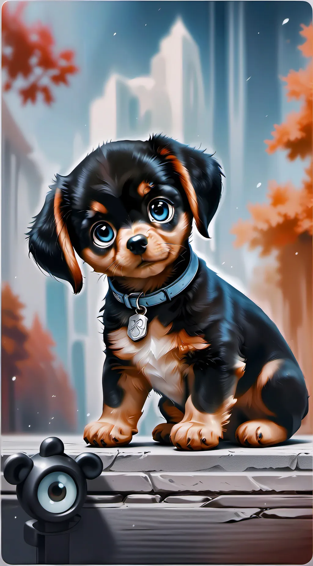 ai character: Toy background