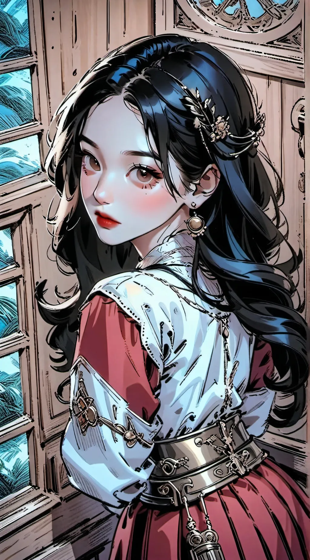 ai character: Melissa  background