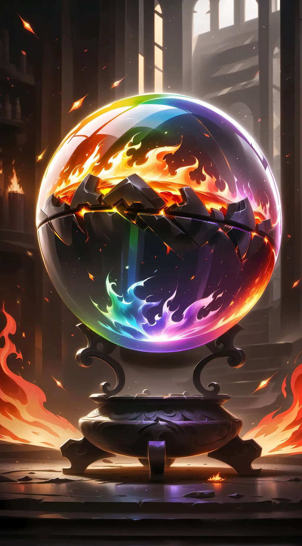 ai character: Power school background