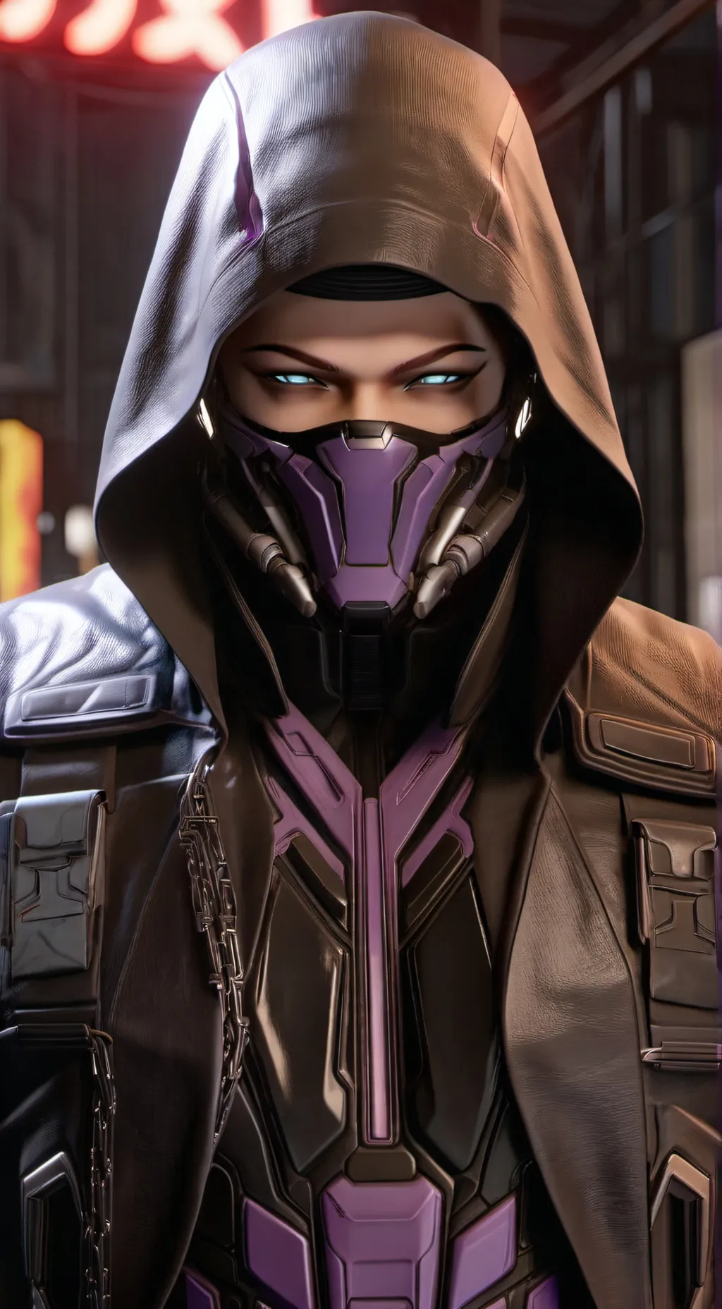 ai character: 哈纳萨 background