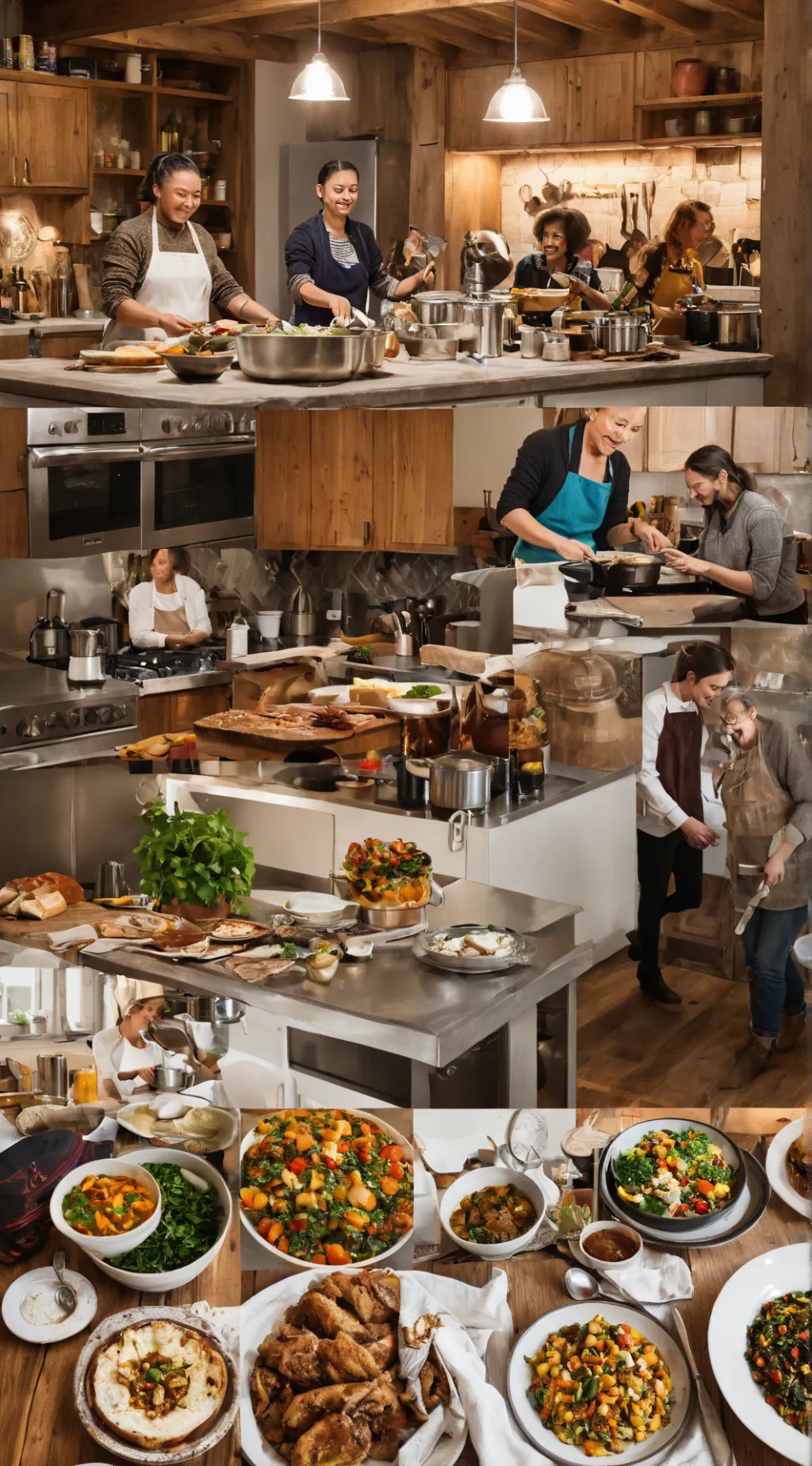 ai character: BROWN KITCHEN/LIZZ background