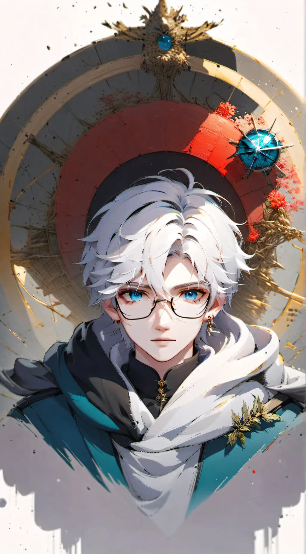 ai character: Ashton  background