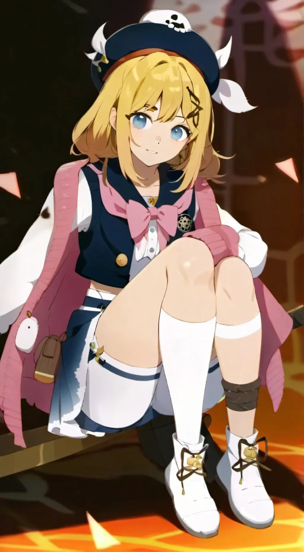 ai character: iana(One piece OC) background