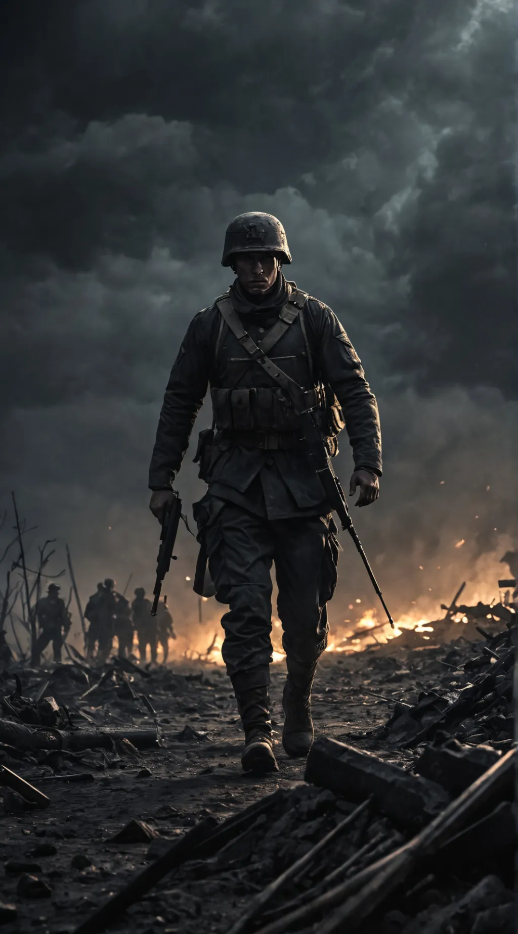 ai character: Marines  background