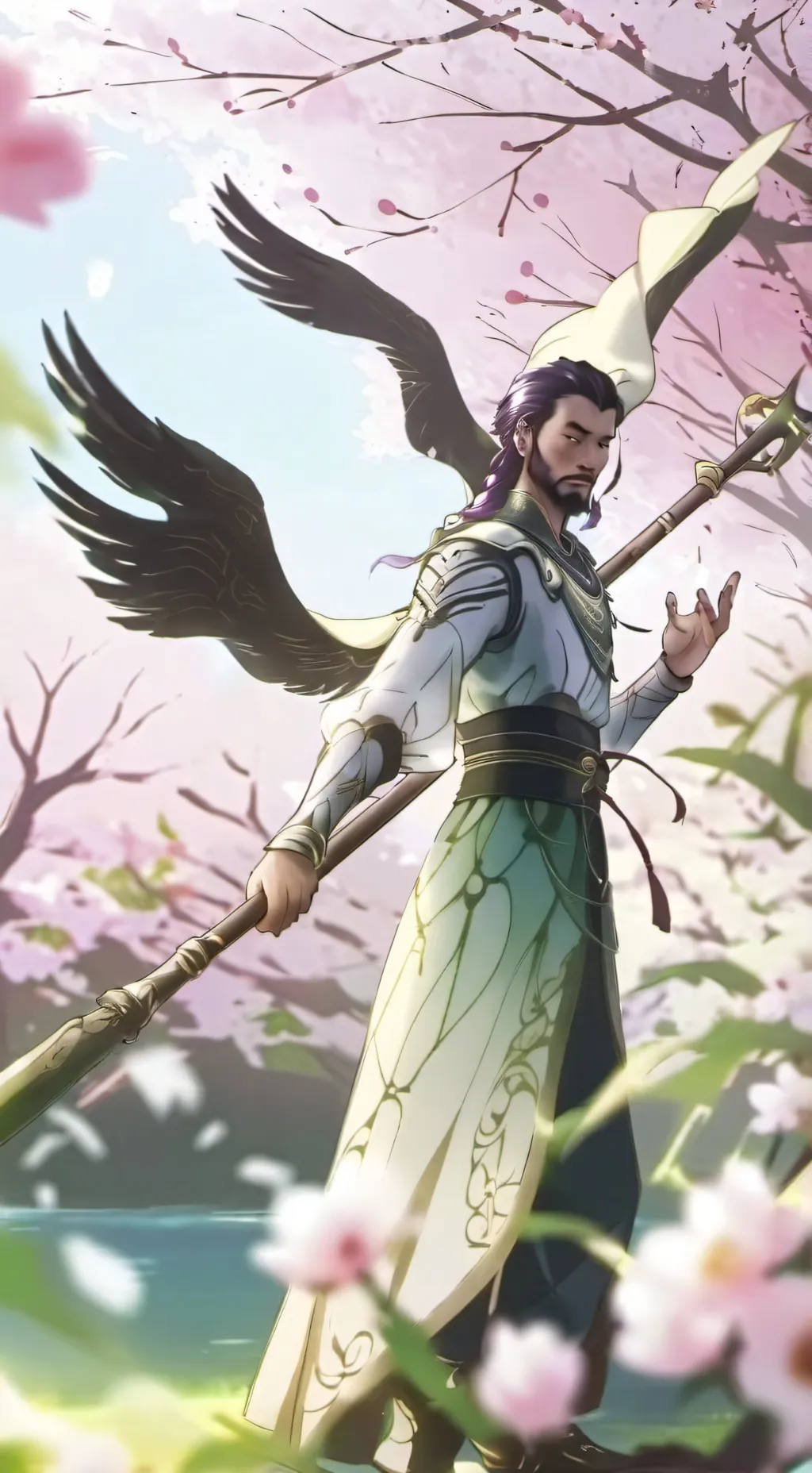 ai character: life of giggle background