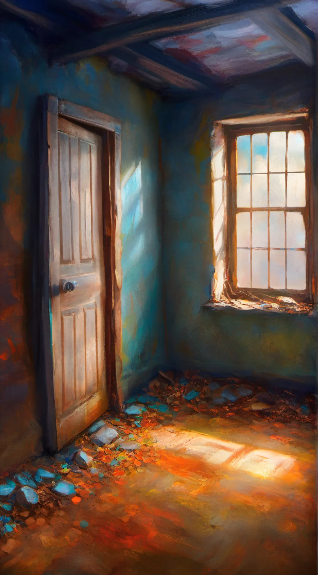 ai character: CM Basement  background