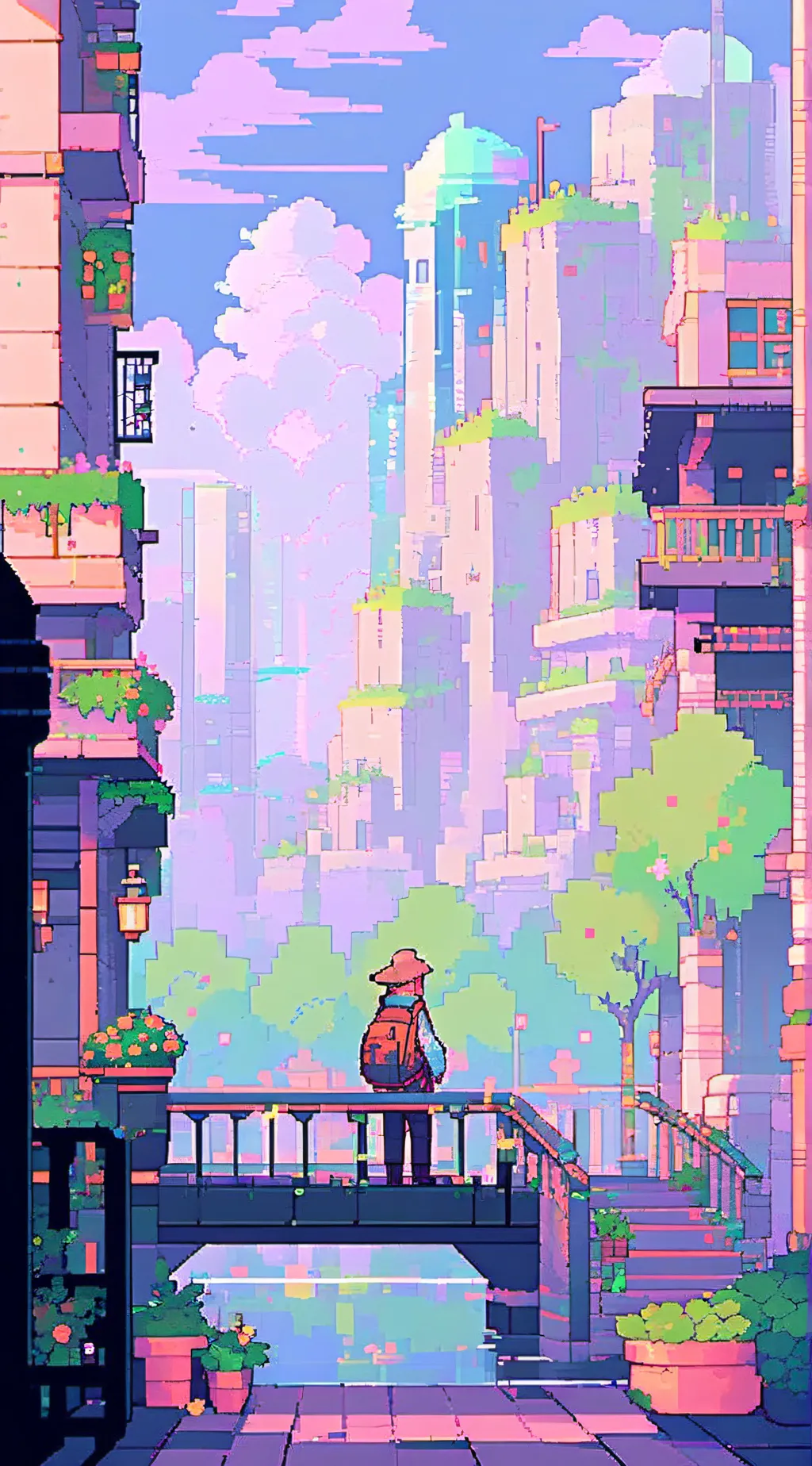 ai character: . . . background