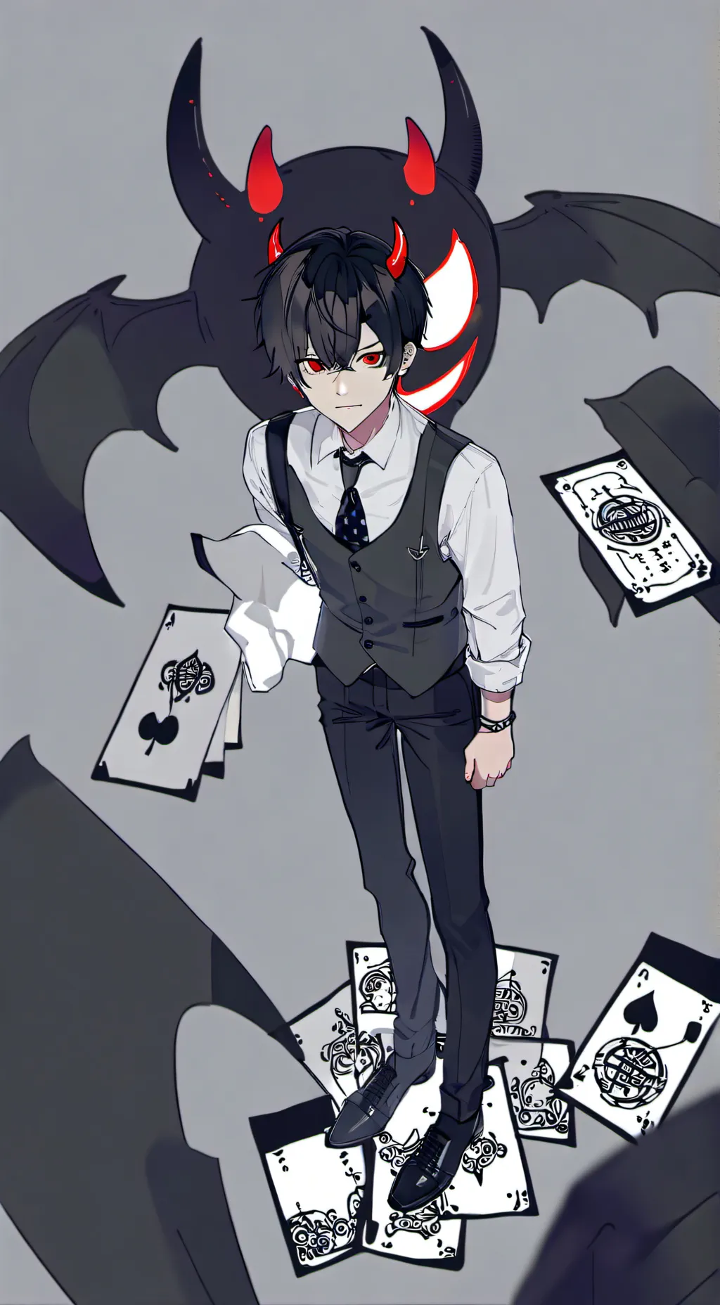 ai character: Voiden background