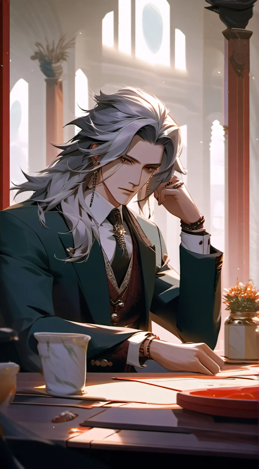 ai character: danti background