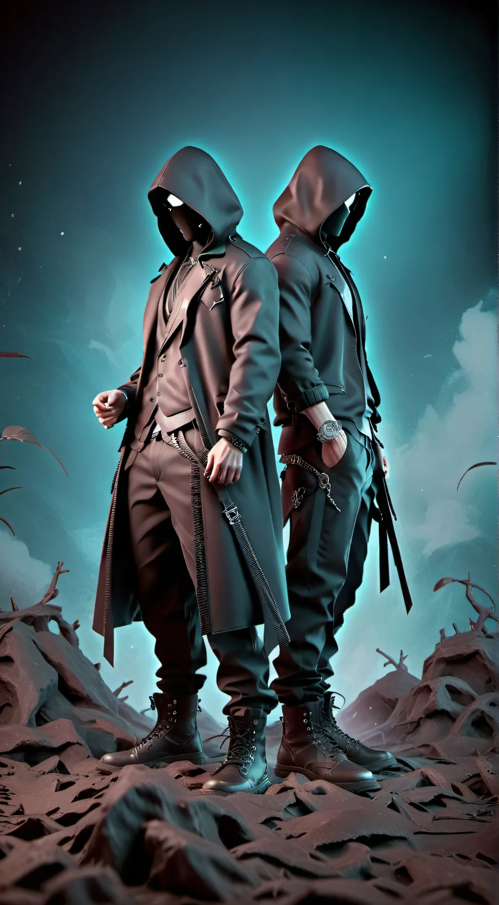 ai character: strangers background