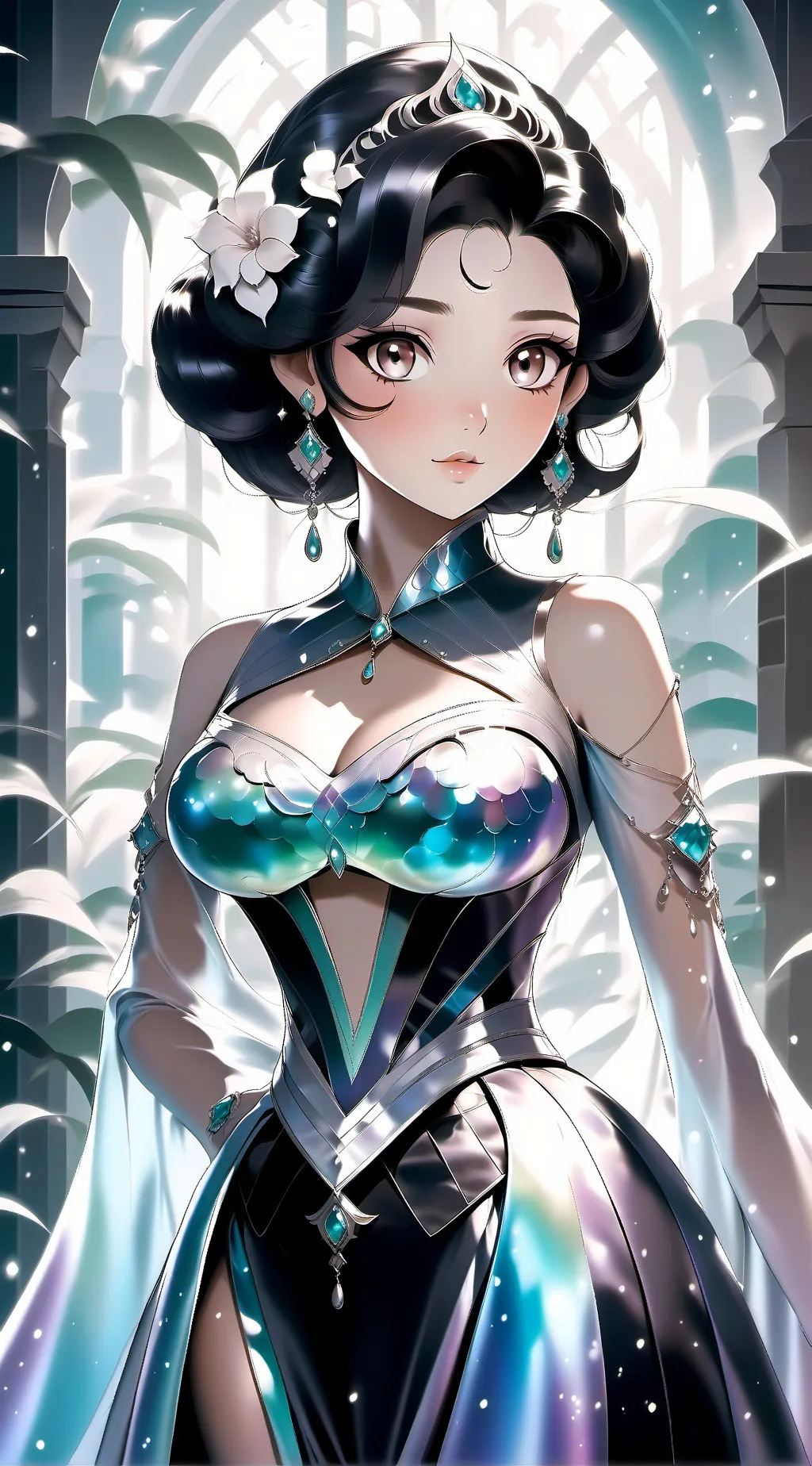 ai character: entre alfa y beta background