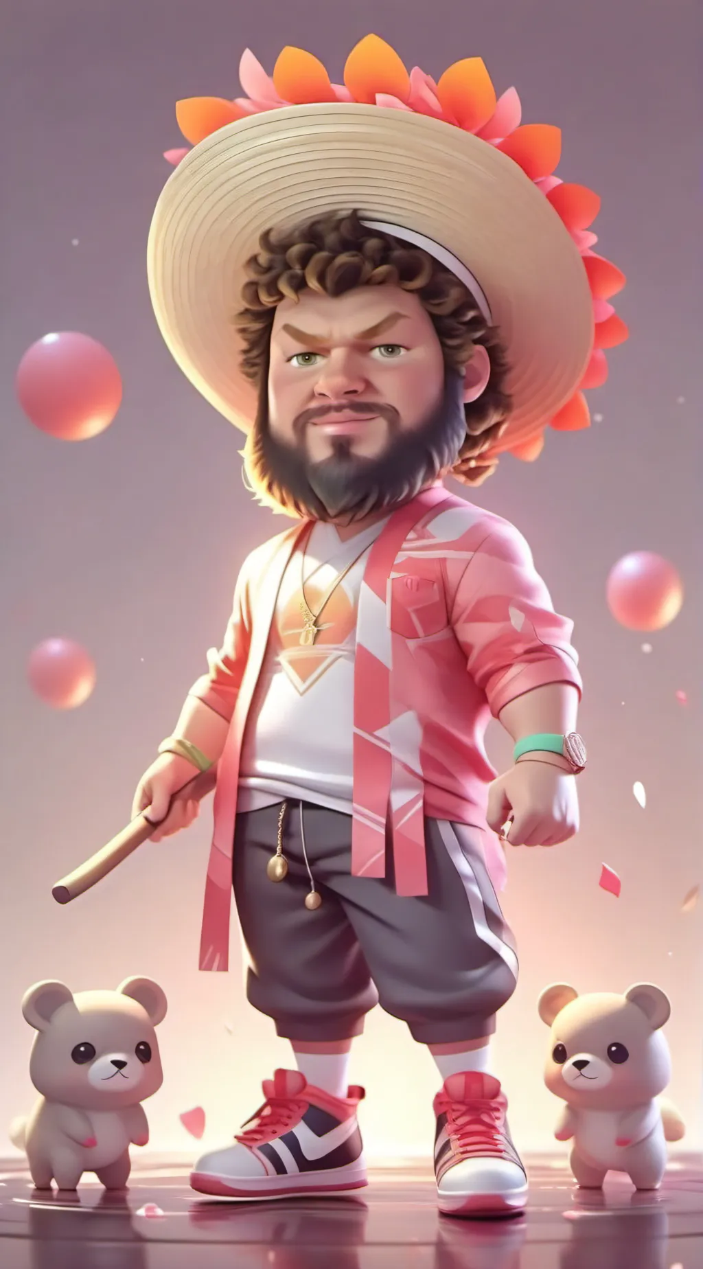 ai character: casoh background