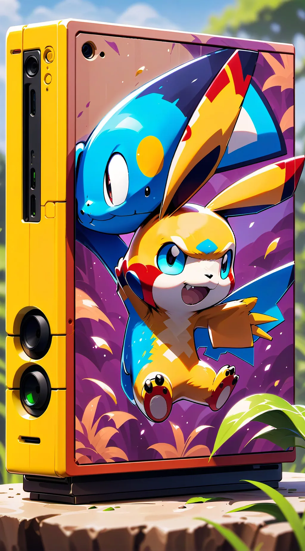 ai character: skibidi agents6 background