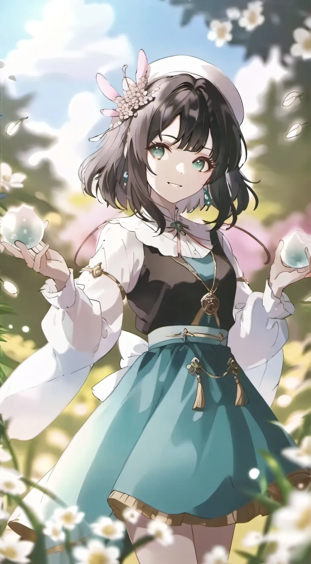 ai character: mina background